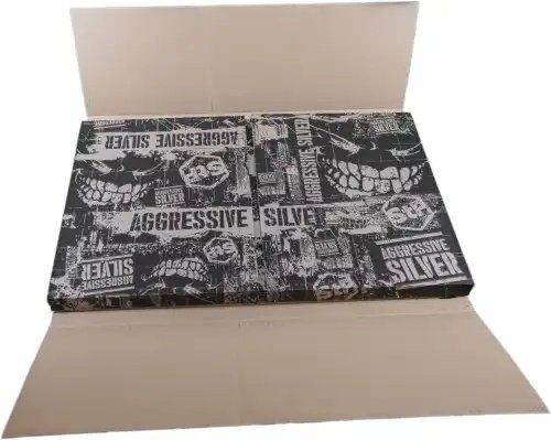 шумоизоляция! вибропоглощающий материал Aggressive Silver (MINI) 0,375х0,47м.\ 095380503 STP