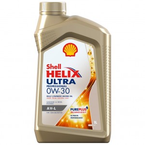 Масло моторное SHELL HELIX ULTRA PROFESSIONAL AV-L 0W30 синт.1л 550046401 SHELL