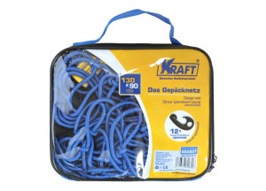 Сетка в багажник 90х130см (12 пластмассовых крючков) KRAFT KT860507 KRAFT