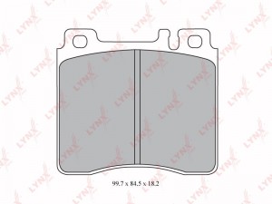 Колодки тормозные передние BD-5333 BD-5333 LYNXAUTO