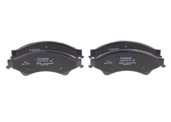 Колодки тормозные FORD Ranger (11-) передние (4шт.) BOSCH 0986494791 BOSCH