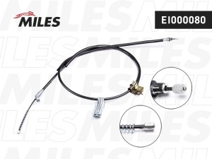 Трос стояночного тормоза правый NISSAN QASHQAI 07-13 (5мест) EI000080 EI000080 MILES