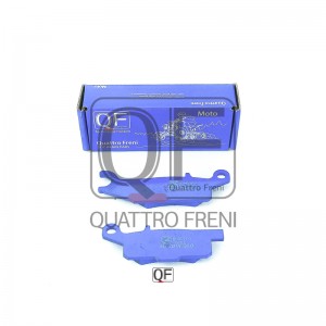 Колодки тормозные мото YAMAHA Grizzly 550,700 задние слева (2шт.) QUATTRO FRENI QF918 QUATTRO FRENI
