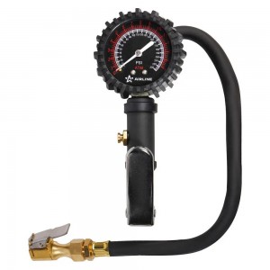 Пистолет для накачки шин с манометром 16АТМ обрезин. с клапаном сброса PRO ATBU0 ATBU007 AIRLINE