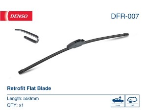 Щетка стеклоочистителя 550мм бескаркасаная DFR007 DFR-007 DENSO