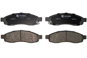 Колодки тормозные дисковые передние (Low Metallic) C11CR0290 CWORKS