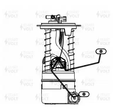 Модуль топливного насоса для а.м Nissan Murano 02- 3.5i SFM 1419 SFM1419 START VOLT
