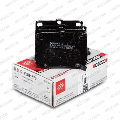 Колодки торм.зад. FDB1570 FERODO