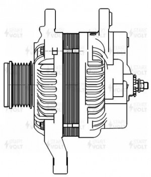 Генератор MITSUBISHI Outlander (GF) (12-) STARTVOLT LG 1107 START VOLT
