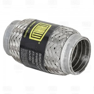 Виброкомпенсатор вых. трубы (Гофра) 40x100 InterLock (нерж. сталь) (FTi 0040) FTI 0040 TRIALLI