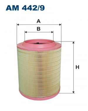 фильтр воздушный! H416 D330 d210 VOLVO FH13-420/460/500/540 AM4429 FILTRON