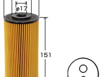 Фильтр масляный ISUZU ELF, MAZDA TITAN, NISSAN ATLAS OE24584 OE24584 AZUMI