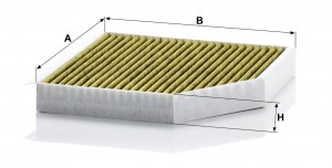 Фильтр салонный FP2641 FP2641 MANN FILTER