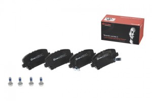 P28037 1205 02 !колодки дисковые п.\ Honda Civic 1.3/1.4/1.8i/2.2CDTi 06> P28037 BREMBO