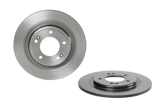 08C25021 диск тормозной задний! D=284мм\ Hyndai i40 08.C250.21 BREMBO