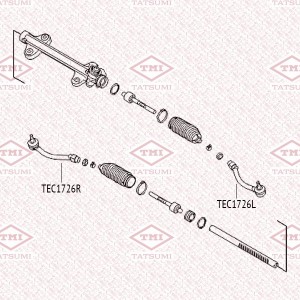 ELANTRA (2011>)/I30 (2012>)/VELOSTER (2011>) TEC1726L TATSUMI