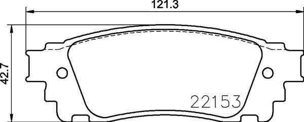 Колодки тормозные P83166 P83166 BREMBO