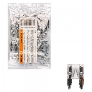 Предохранители мини 25A в пакете 50шт (AFU-M-17) AFUM17 AIRLINE