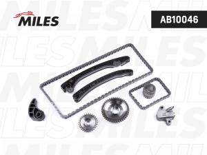 Комплект цепи ГРМ NISSAN 1.6i HR16DE (INA 553 0426 10) 10- AB10046 AB10046 MILES