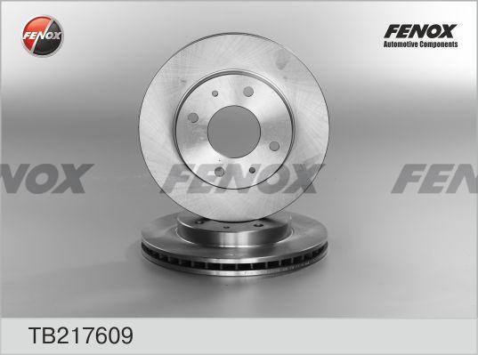 Диск тормозной Mitsubishi Galant 96-04, Space Wagon, Space Runner 91-99, Hyundai TB217609 FENOX