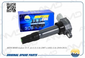 Катушка зажигания MITSUBISHI Lancer X CY_A, 1,5, 1,6, 2007-, ASX, 1,6, 2010-2013 AMD.EL1158 AMD