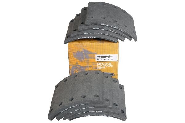 накладки торм. 2-рем! 19094 19.5-12.7 420x200(С ЗАКЛ.93251 8x15 80)\ BPW.DAF.Fru Z10731 ZENTPARTS