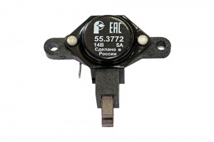 Реле зарядки ГАЗель,ВАЗ-2110 с генр (94, 9402, 9412, 9422,3212) /РОМБ/ 55.3772 ROMB