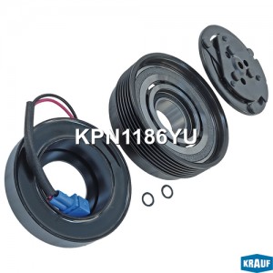 Шкив VW T4 (90-) компрессора кондиционера KRAUF KPN1186YU KRAUF