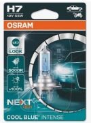 Лампа 12V H7 55W PX26d +100% 5000K Cool Blue Intense NextGen OSRAM 64210CBN OSRAM