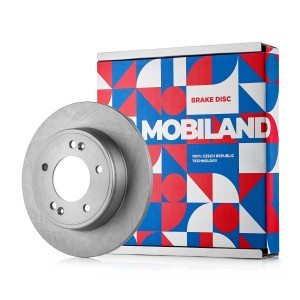 Тормозной диск HYUNDAI ELANTRA задний невентилируемый D2619 мм MOBILAND 41620156 416201560 MOBILAND