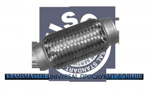 Гофра глушителя 50x150 в 3-ой оплетке innerbraid нержавеющая сталь TRANSMASTER 50150 TRANSMASTER