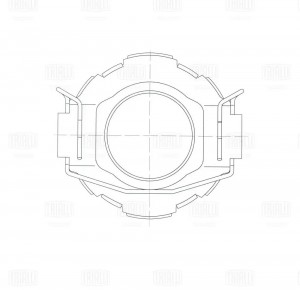 Муфта выкл. сцеп. Toyota Land Cruiser Prado (02-)/(09-)/Hiace (98-) 2.7i (мех.)  CT 1918 TRIALLI