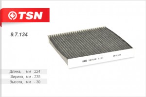 Фильтр салона 97134 TSN
