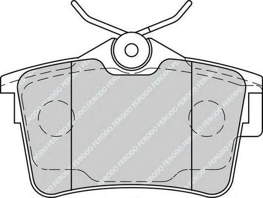 Колодки торм.зад. FDB4250 FERODO