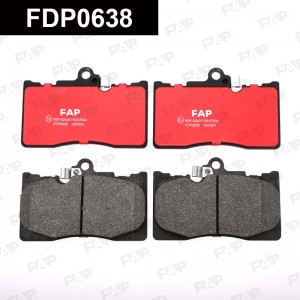 Тормозные колодки дисковые смесь CERAMIC FDP0638 FDP0638 FAP