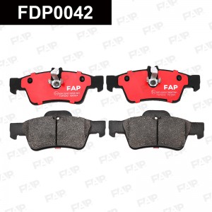 FDP0042 колодки дисковые! задние\ MB W211/S211 2.0-2.4/2.0CDi-2.7CDi 02>/SL R230 FDP0042 FAP