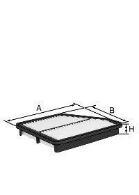 Фильтр воздушный C20014 C 20 014 MANN FILTER