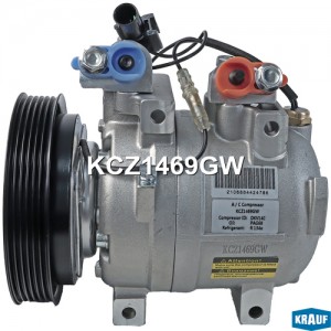 Компрессор SSANGYONG Actyon (06-),Kyron (05-),Actyon Sport (06-) (D20/27) кондиц KCZ1469GW KRAUF