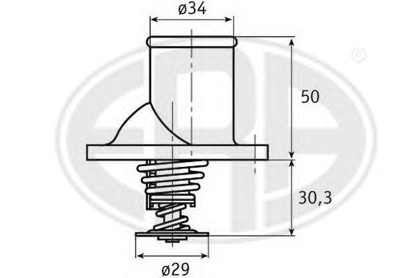OPEL 1.8-2.0 / FRONTERA 3.2 350208 ERA