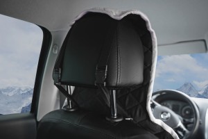 Накидка на сиденье переднее из искусственного меха белая с коротким ворсом1 шт. AFC-A-03 AIRLINE