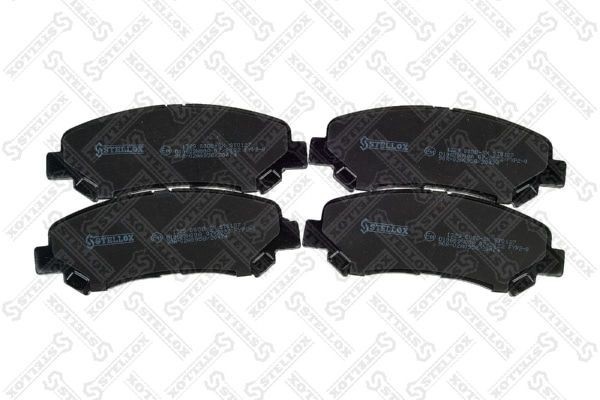 колодки диск. перед.!\ FAW, Nissan Murano/Qashqai, Renault Koleos 2.0-3.5/2.0dCi 1329-000B-SX STELLOX