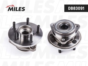 Ступица колеса передняя с подшипником JEEP CHEROKEE II/WRANGLER II 84-06 (FAG 71 DB83091 MILES