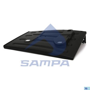 Крыло переднее левое БЕЗ БРЫЗГОВИКА 18100880 SAMPA