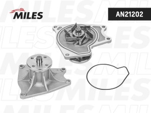 Насос водяной MITSUBISHI PAJERO 2.8TD 3.2D 01- (DOLZ H208SP) AN21202 AN21202 MILES