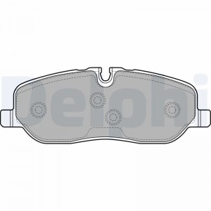 LP1935 колодки дисковые п.\ Land Rover Discovery/Range Rover 4.4i V8/2.7TD V6 04 LP1935 DELPHI