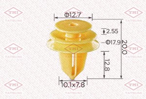 Клипса автомобильная [упаковка 10 штук] NISSAN/INFINITI TJB1306 TJB1306 TATSUMI