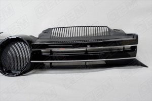 Решетка радиатора Volkswagen Golf 6 (2009-2013) под накладки OEM3127 OEMPARTS