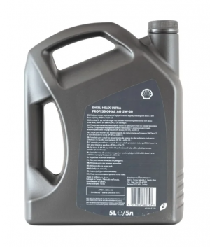 Масло моторное Shell Helix ULTRA PROFESSIONAL AG 5W-30 5л 550046301(550046301T12 550046301 SHELL
