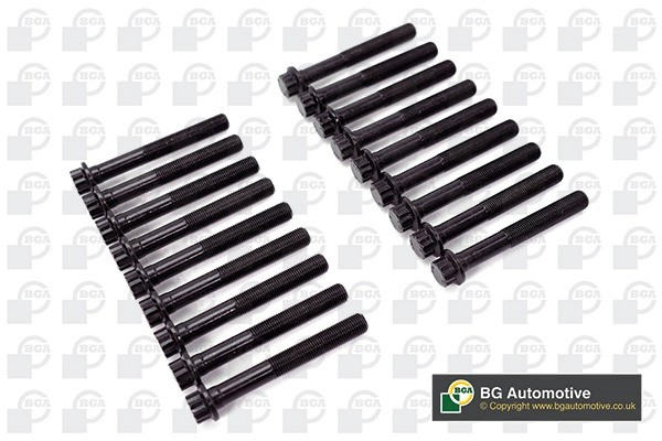 к-кт болтов ГБЦ! 18шт.\ Mitsubishi L200 2.5D 06> BK0170 BG AUTOMOTIVE