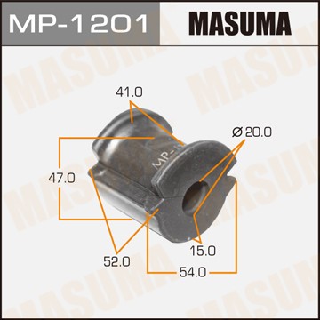 втулка стабилизатора переднего! d20\ Mazda Tribute 01> MP1201 MASUMA